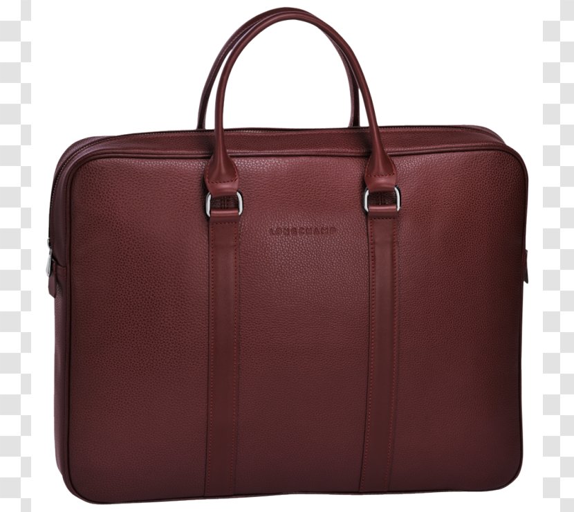 Briefcase Laptop Handbag Longchamp - Leather Transparent PNG