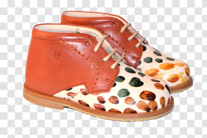 Shoe Footwear Walking Brown - Hand-painted Girls Transparent PNG