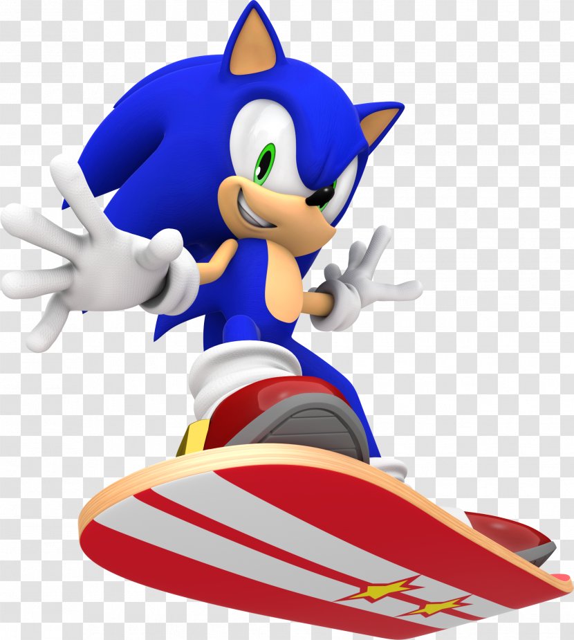 Sonic The Hedgehog Riders Free & Knuckles 3D - Dash Transparent PNG