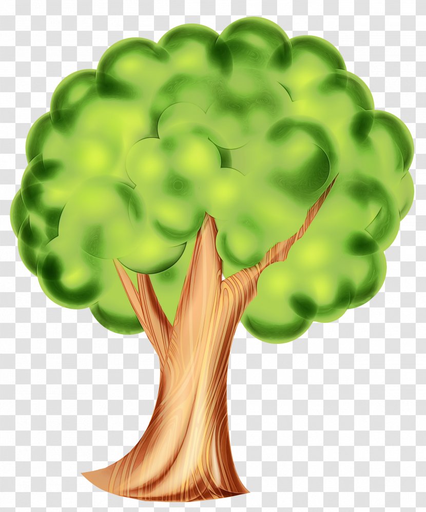 Clip Art Tree Image Transparency - Leaf Vegetable - Cartoon Transparent PNG
