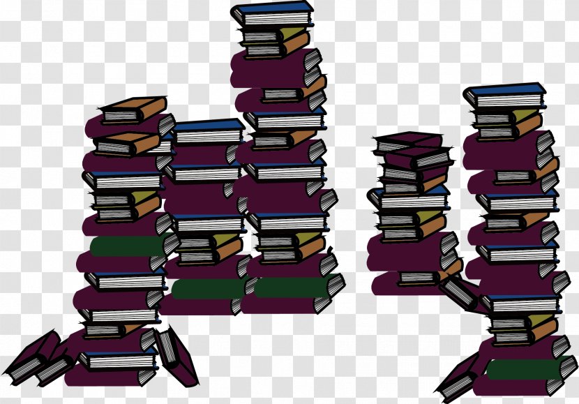 Book Vecteur - Purple - Vector Books Transparent PNG