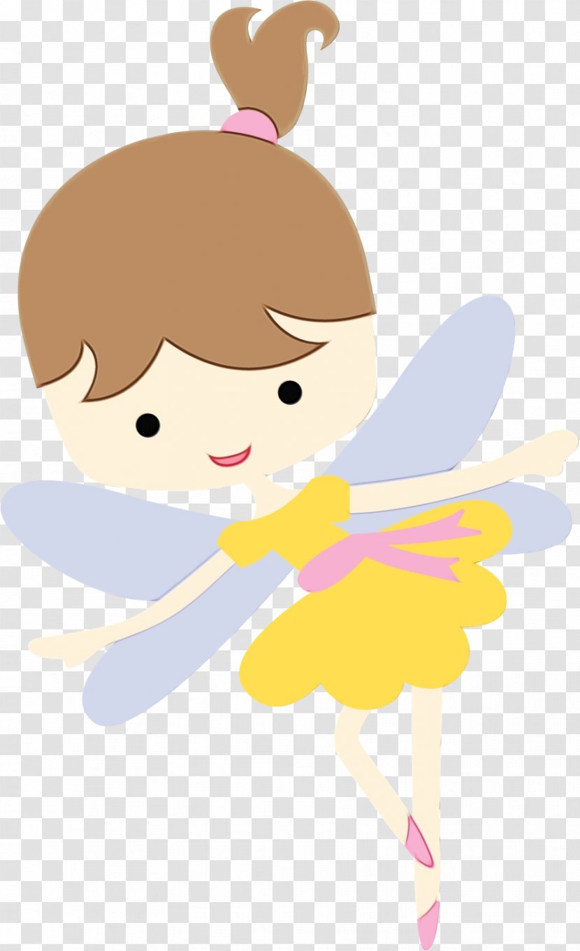 Cartoon Cupid Angel Butterfly Transparent PNG