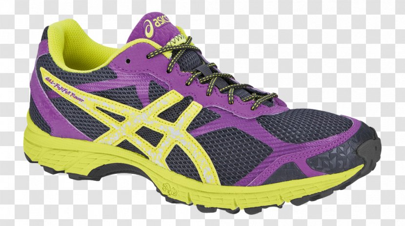 ASICS Shoe Purple Laufschuh Black Transparent PNG