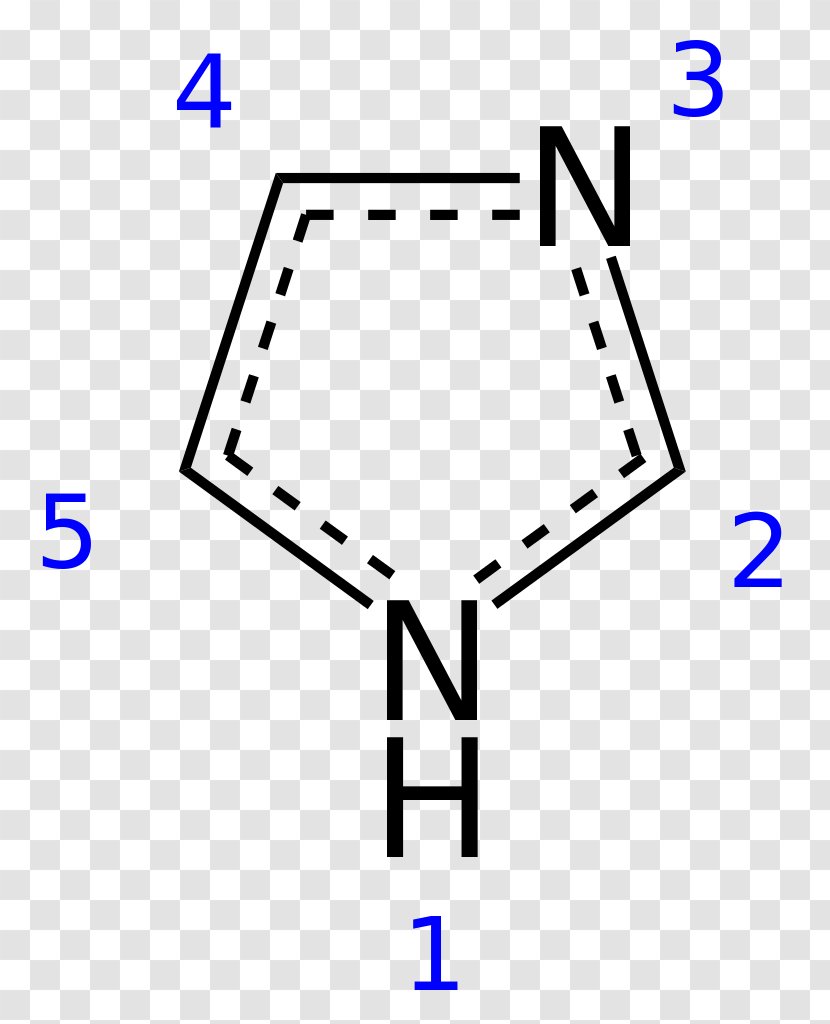 Proline Side Chain Pyrrole Simple Aromatic Ring Aromaticity - Heart Transparent PNG