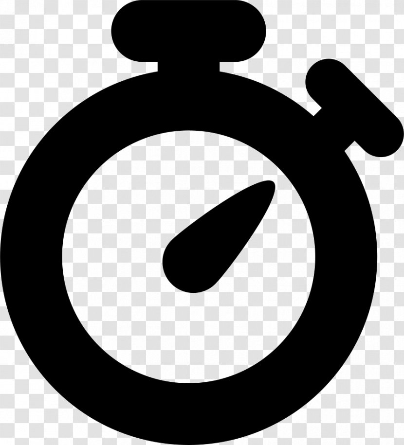 Timer Clip Art Clock Stopwatch - Silhouette Transparent PNG