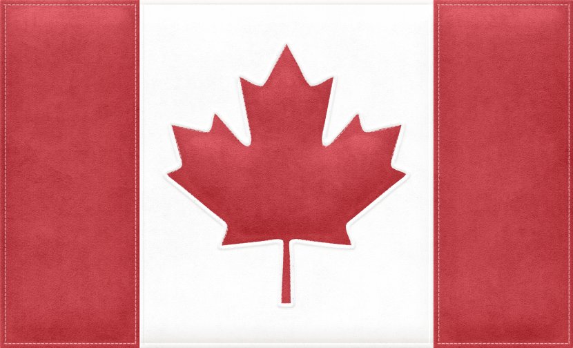 Flag Of Canada Colombia Denmark - Photography - Red Leaves Transparent PNG