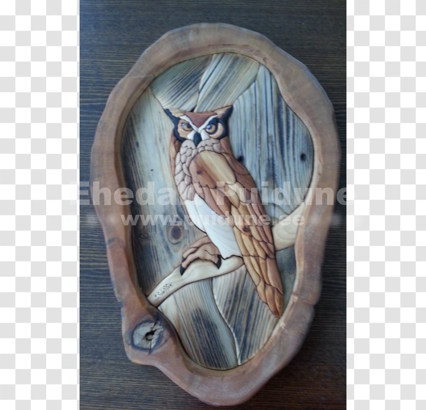 Wood Owl Intarsia 2018-06-06 Ehedalt Puidune OÜ - Email Transparent PNG
