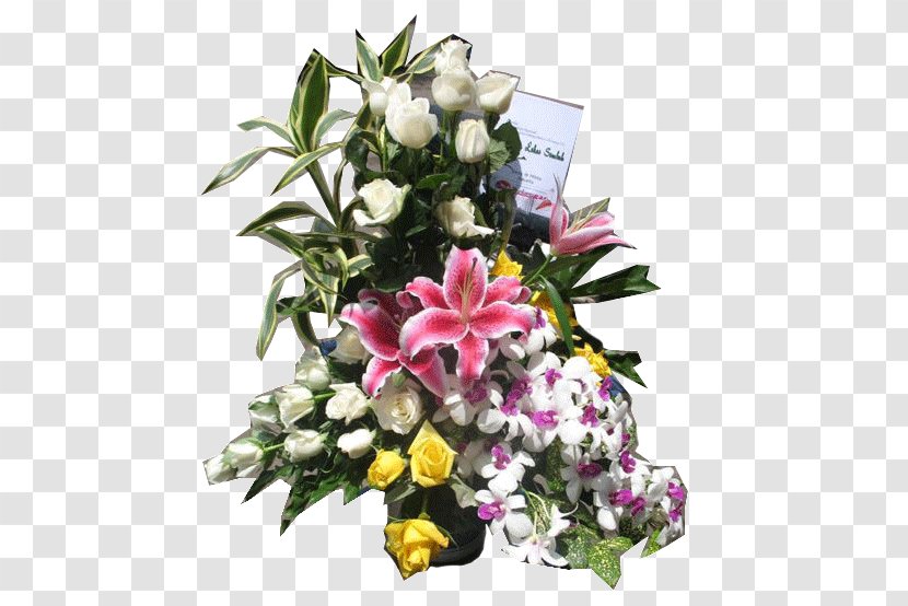 Floral Design Cut Flowers Flower Bouquet Rose Family - Arranging - Bunga Anggrek Transparent PNG