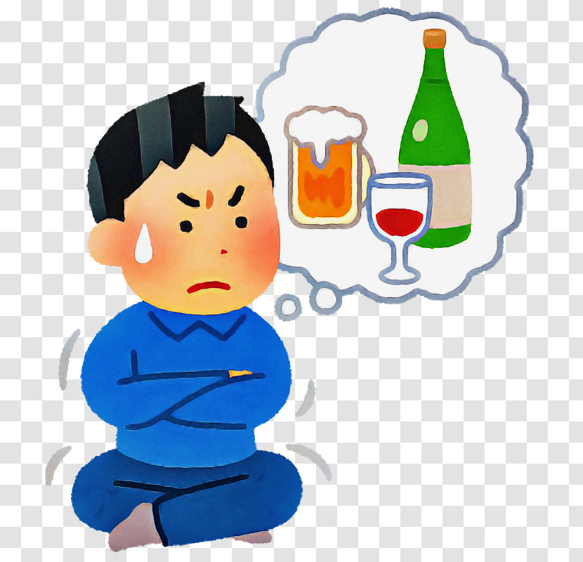 Cartoon Alcohol Drinkware Gesture Transparent PNG