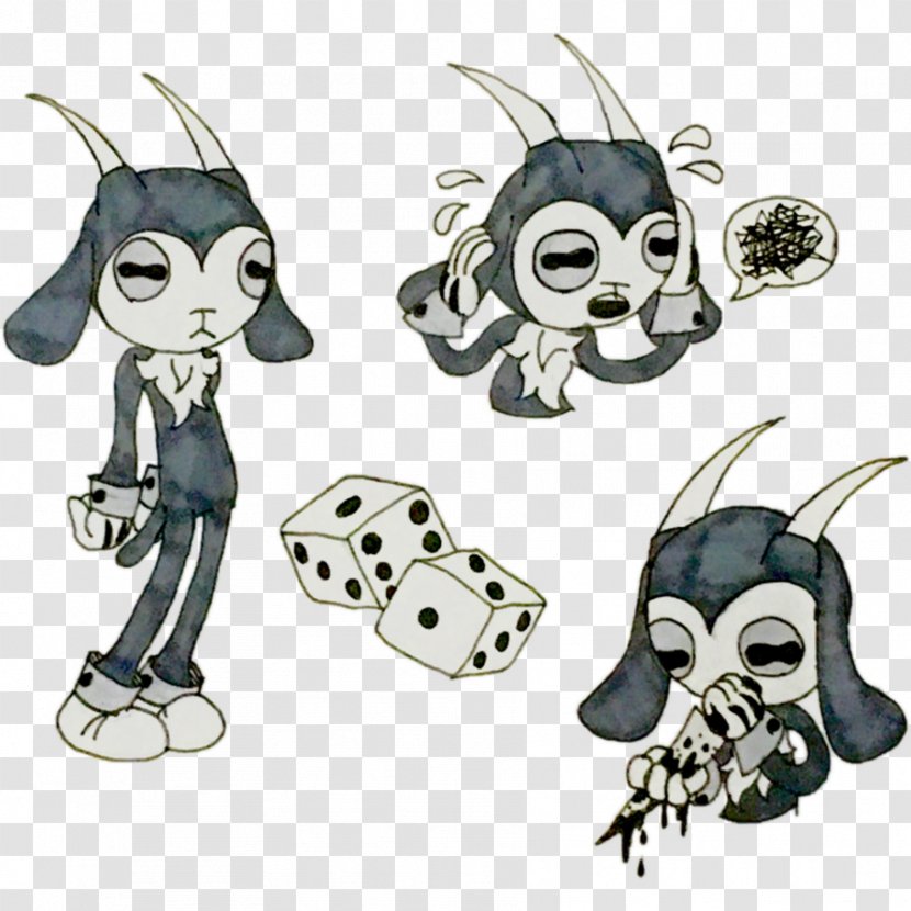 Goat Bendy And The Ink Machine Sheep Cuphead Splatoon - Character Transparent PNG