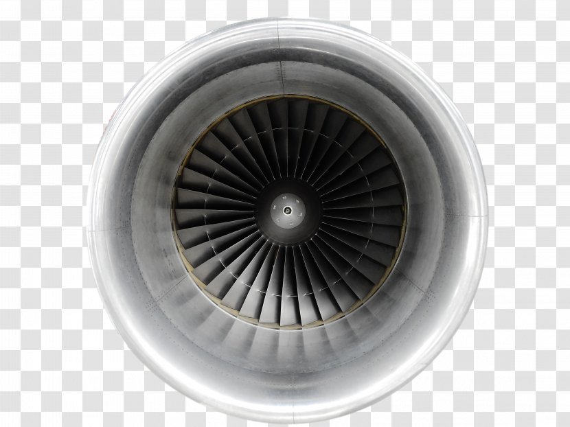 Airplane Aircraft Jet Engine Turbine - Spoke Transparent PNG