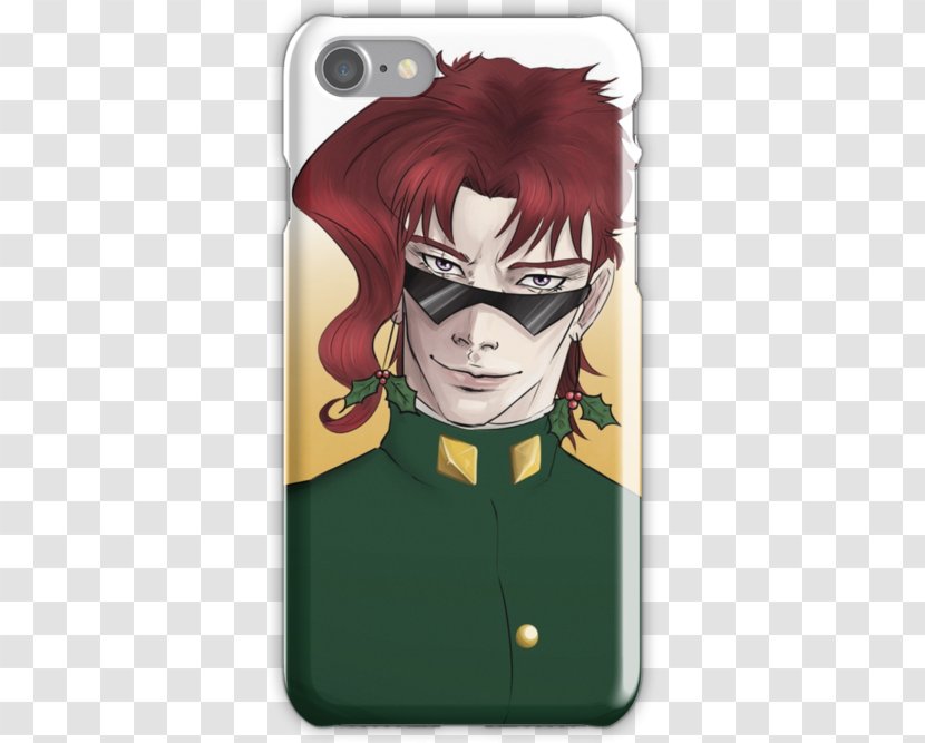 Supervillain Animated Cartoon Illustration - Kakyoin Transparent PNG