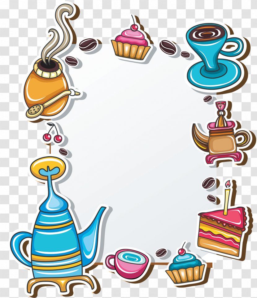 Mate Coffee Teacake Cafe - Tea Word Transparent PNG