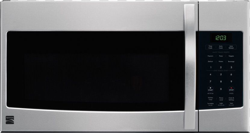 Microwave Oven Kitchen Stove Frigidaire Refrigerator Transparent PNG