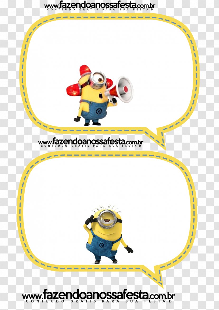 Placas Minions Birthday Party Despicable Me - Animaatio - MINION BIRTHDAY Transparent PNG