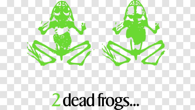 Frog Death Clip Art - Yellow - Dead Fish Clipart Transparent PNG