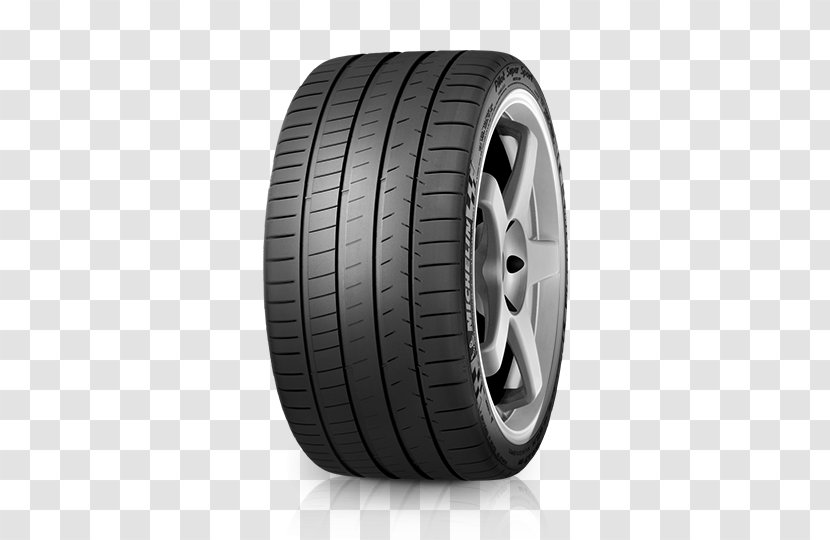 Sports Car Michelin Tire - Tread Transparent PNG