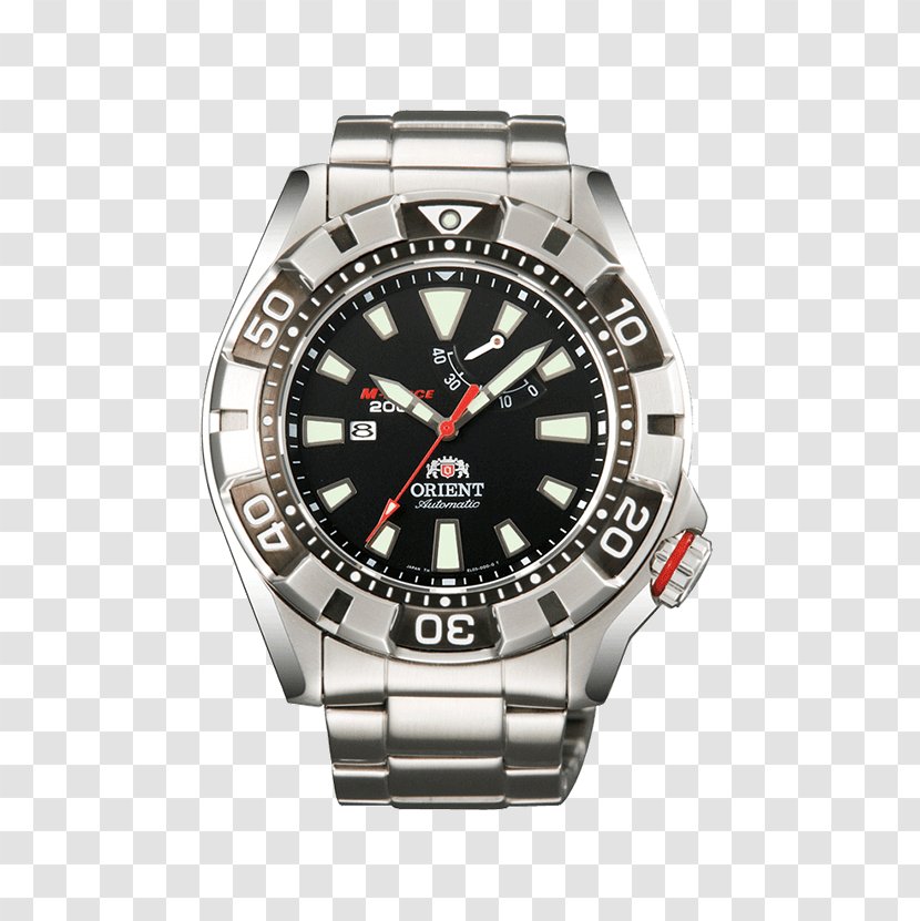 Orient Watch Diving Power Reserve Indicator Automatic - Clock Transparent PNG