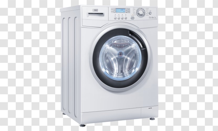 Washing Machines Combo Washer Dryer Haier Clothes Home Appliance - Digital Transparent PNG