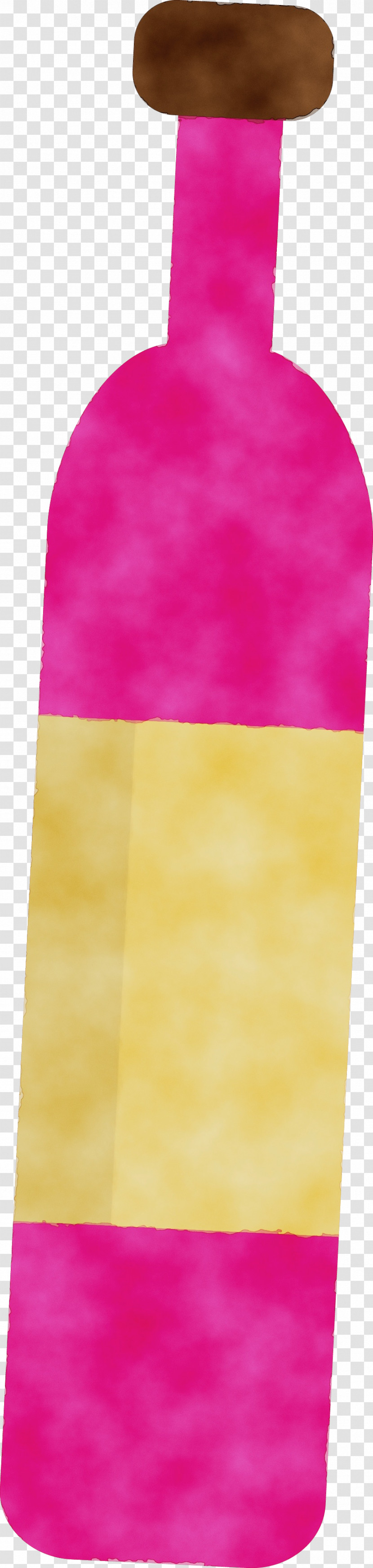 Bottle Silk Rectangle Pink M Transparent PNG