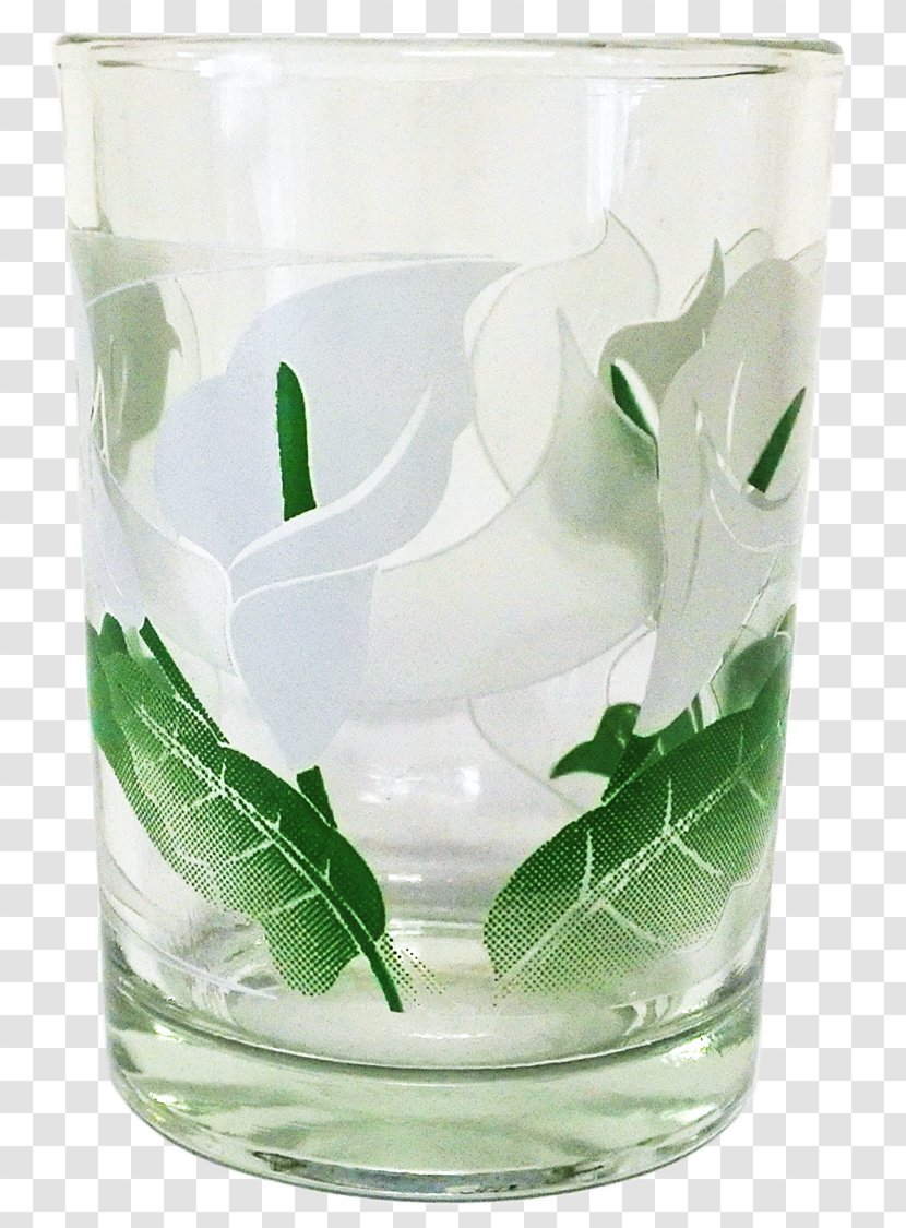 Highball Glass Old Fashioned Pint - Flowerpot Transparent PNG