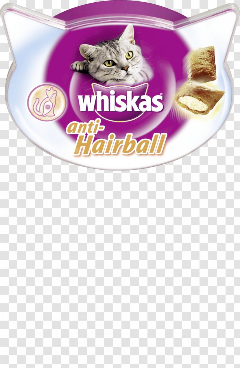 Cat Whiskas Hairball Pedigree Petfoods Transparent PNG
