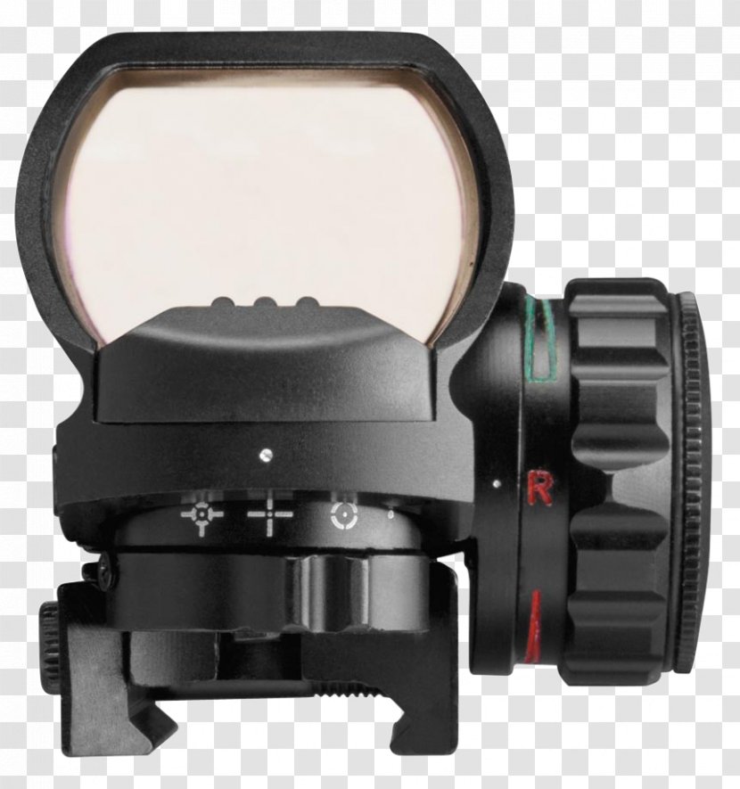 Reflector Sight Red Dot Telescopic Reticle - Tool - Sights Transparent PNG