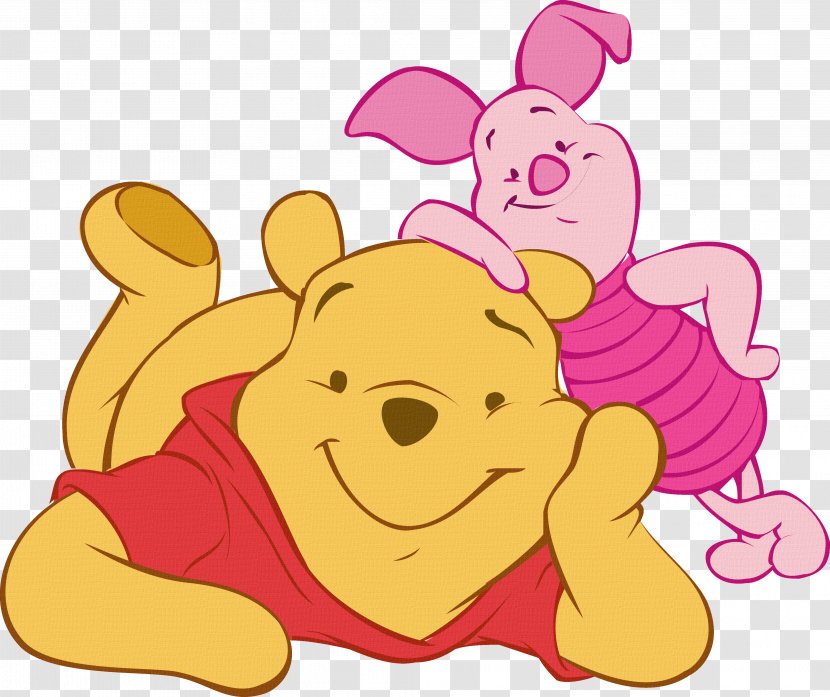 Winnie The Pooh Piglet Eeyore Tigger Walt Disney Company - Heart Transparent PNG