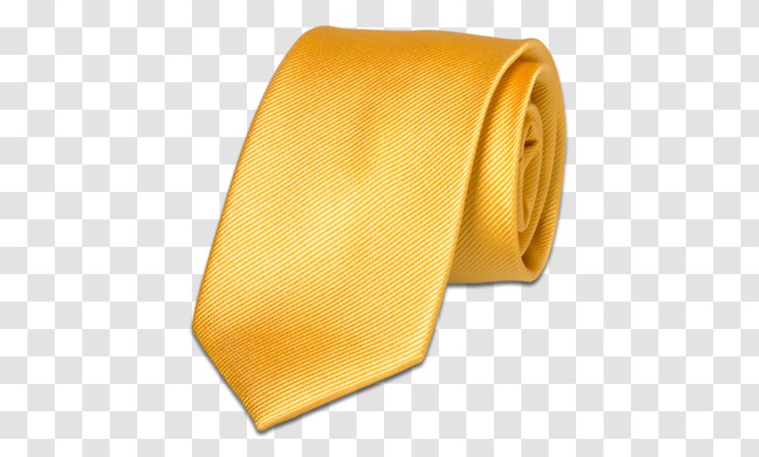 Necktie Silk Yellow Satin Cloth Transparent PNG