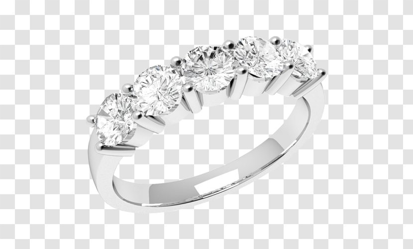 Eternity Ring Diamond Cut Princess - Blue Nile - Wear Rings Transparent PNG