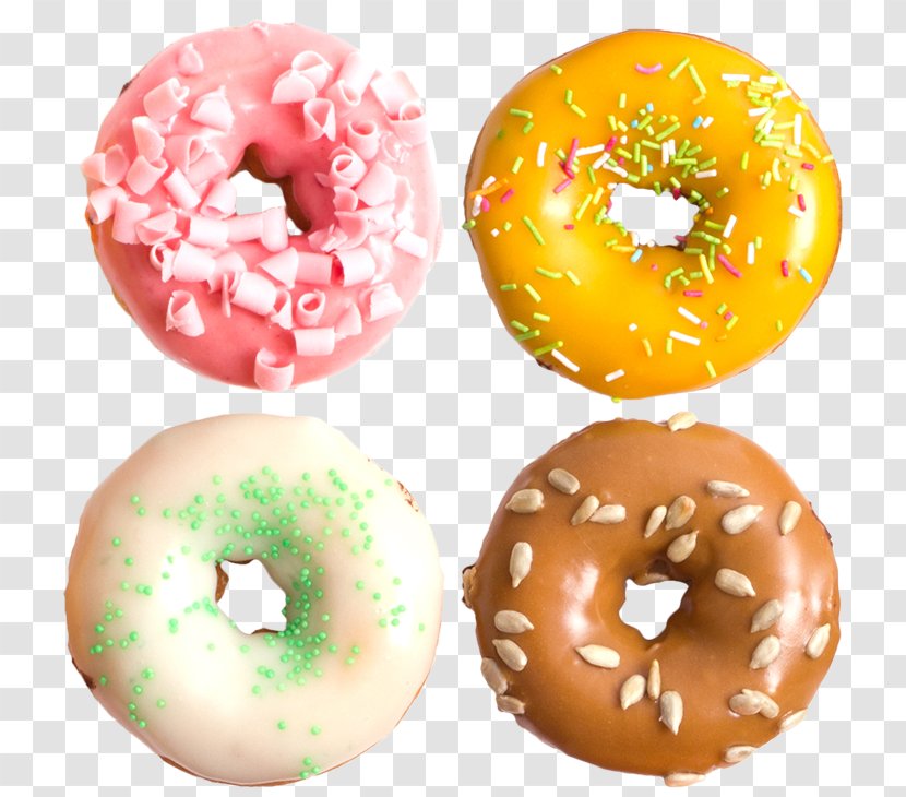 Doughnut Coffee Diet Drink Food Eating - Cartoon - Donut Transparent PNG