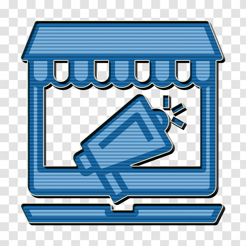 Digital Service Icon Shop Icon Online Shopping Icon Transparent PNG