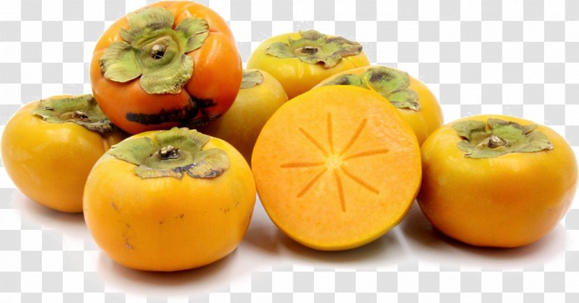 Persimmon Food Vegetarian Cuisine - Ebony Trees And Persimmons Transparent PNG