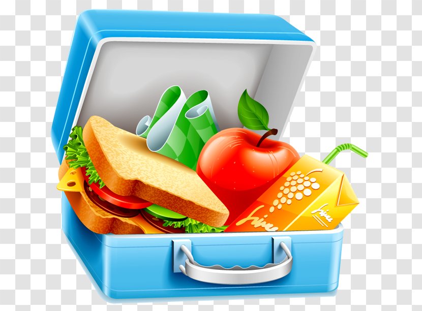 Lunchbox Clip Art - Nutrition - Healthy Cliparts Transparent PNG