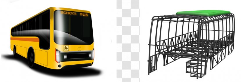 School Bus Advanced Structures India Vehicle Engineering Transparent PNG