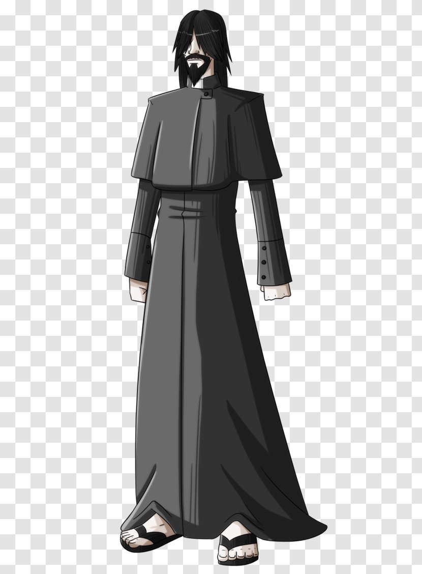 Robe Costume Design Character Black M - Russian Roulette Transparent PNG