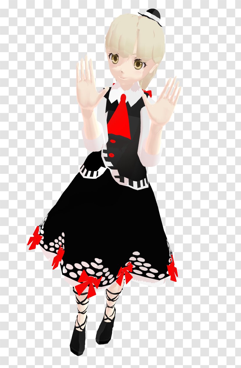 Costume Animated Cartoon Illustration Uniform - Joint - Mmd Casual Transparent PNG