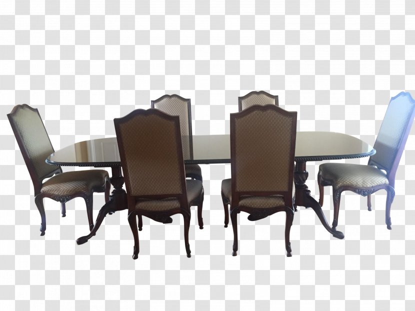 Dining Room Chair Table Furniture - Mahogany Transparent PNG