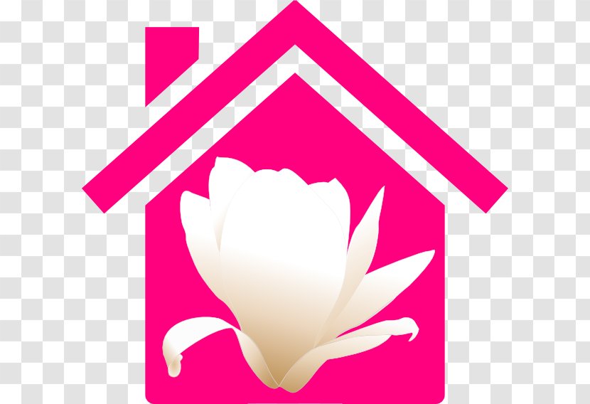 House Clip Art - Magenta Transparent PNG