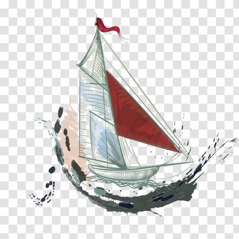 Boat Illustration - Watercraft - Vector Lake Transparent PNG