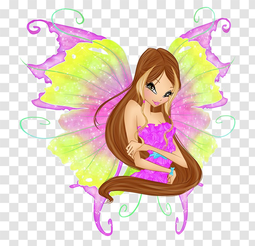 Flora Bloom Roxy Mythix Musa - Mythical Creature - Winx Season 7 Transparent PNG