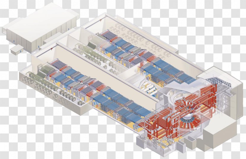 National Ignition Facility Lawrence Livermore Laboratory Inertial Confinement Fusion Nuclear - Circuit Component - Layout Transparent PNG
