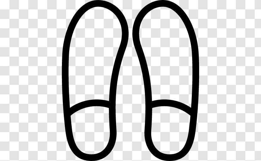 Footprint Symbol - Monochrome Photography Transparent PNG