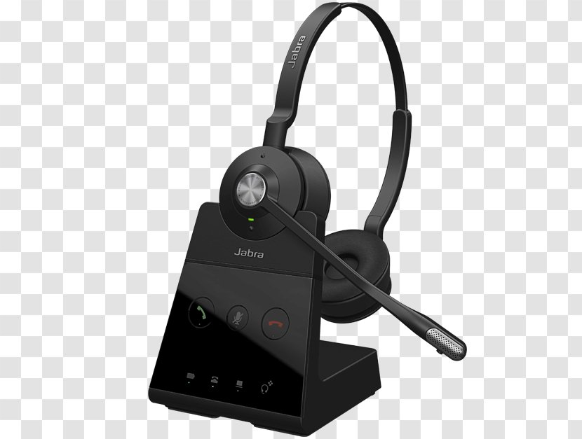 JABRA Engage 75 Stereo Wireless DECT On-Ear Headset Stereophonic Sound - Customer Service - Headphones Transparent PNG