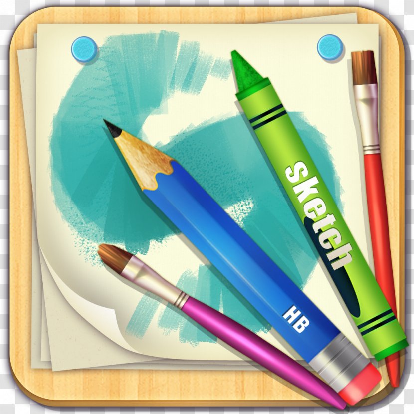 Writing Implement - Microsoft Azure - DrawingArtistic Product Transparent PNG