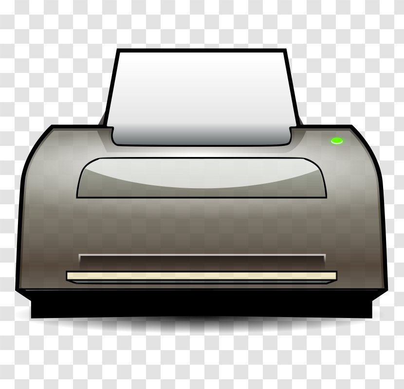 Clip Art Printer Openclipart Inkjet Printing - Output Device Transparent PNG