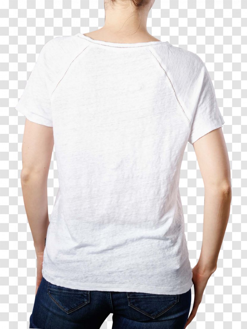 T-shirt White Sleeve Shoulder Laundry Symbol - Pocket Transparent PNG
