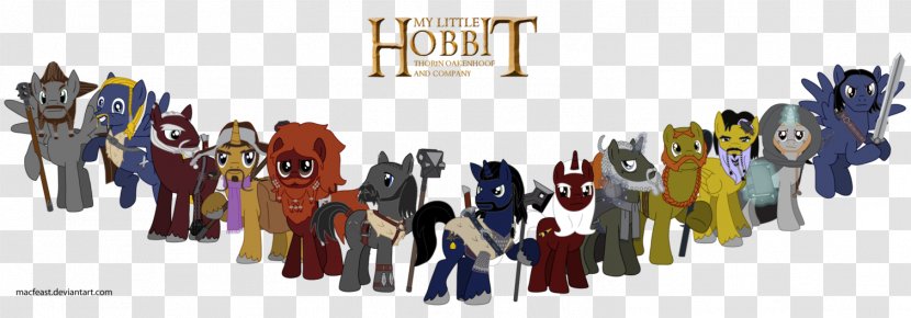 Thorin Oakenshield Bilbo Baggins Thranduil The Lord Of Rings Pony - Cartoon - Hobbit Transparent PNG
