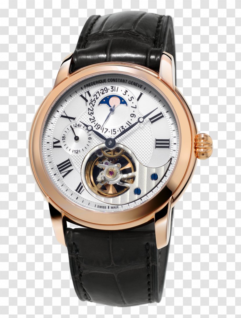 Frédérique Constant Watch Frederique Men's Classics Auto Moonphase Manufacturing Jewellery - Carl F Bucherer Transparent PNG