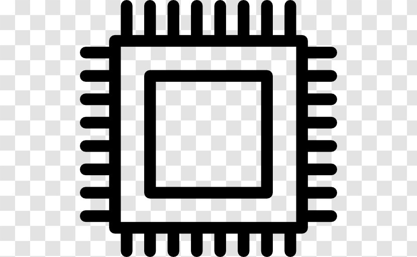 Central Processing Unit Computer Hardware Arithmetic Logic - Integrated Circuits Chips - Cpu Transparent PNG